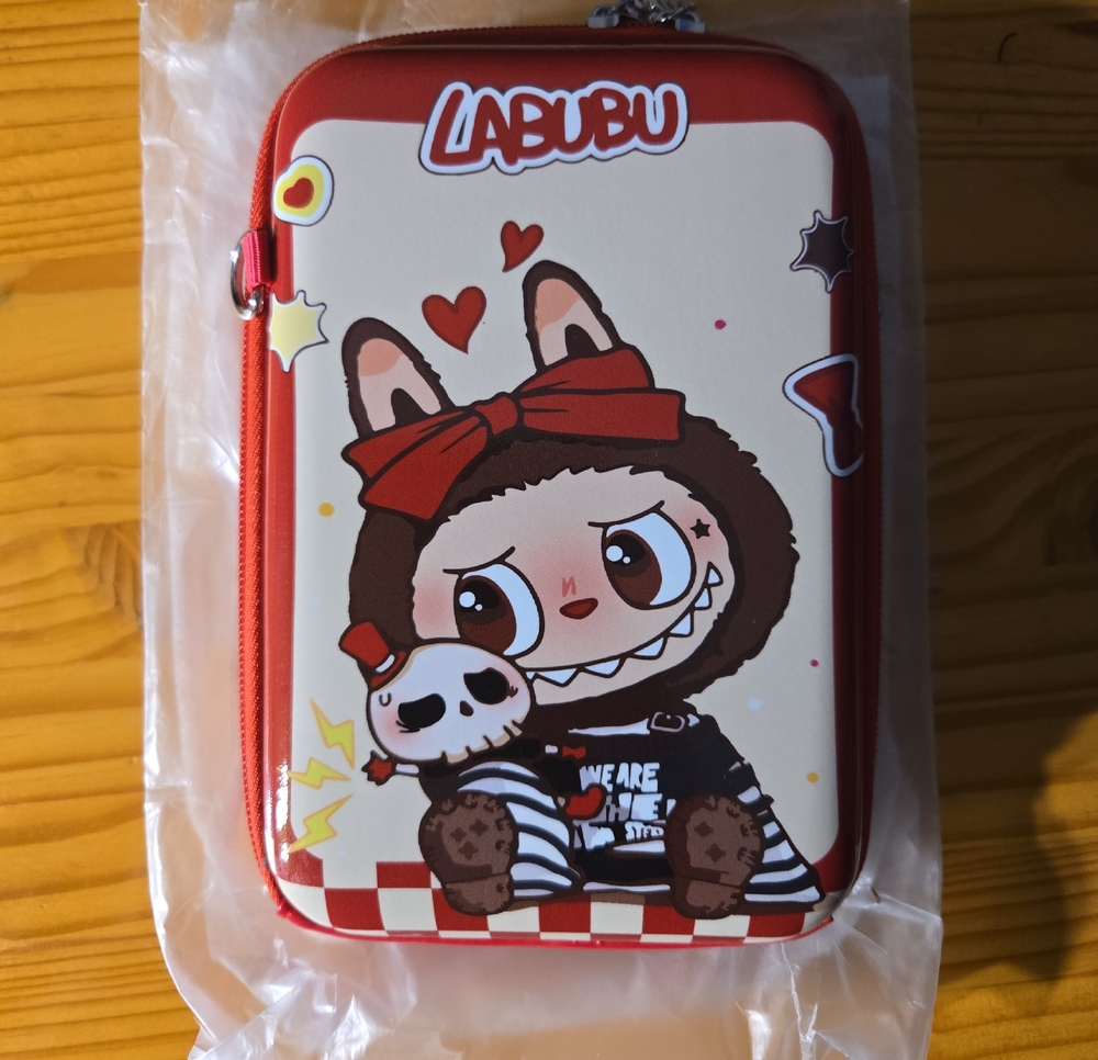 Labubu Inspired Hard Case Purse